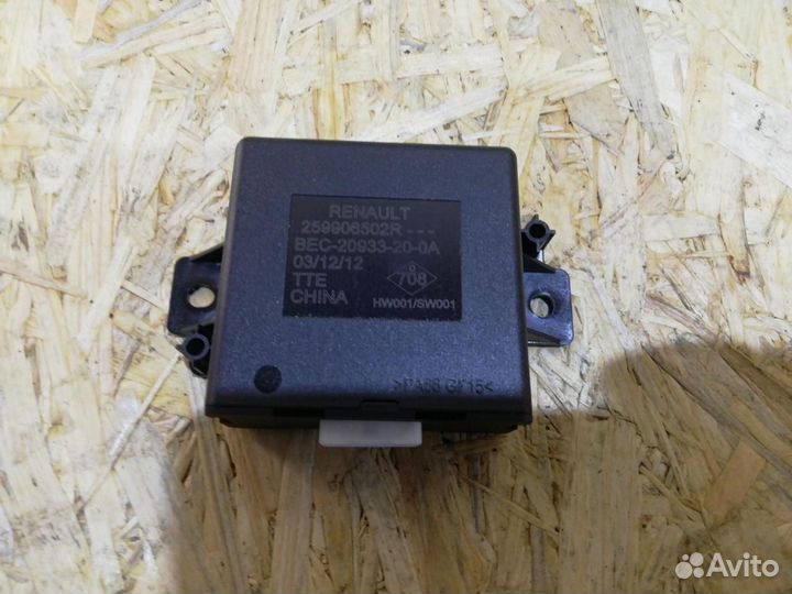 Блок датчиков парковки renault logan 2