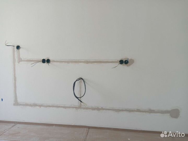 Электромонтаж и штробление