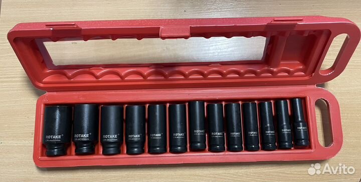 Удлиненные ударные головки 1/2