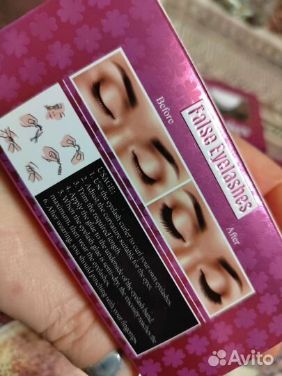 Ресницы накладные, новые