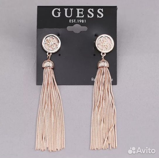 Шикарные серьги Guess новые оригинал