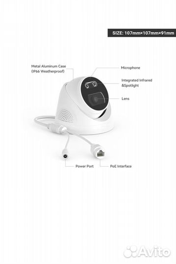 Камера видеонаблюдения wifi