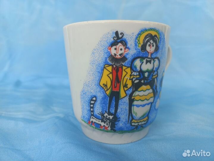Кружки детские фарфоровые зима и сказки
