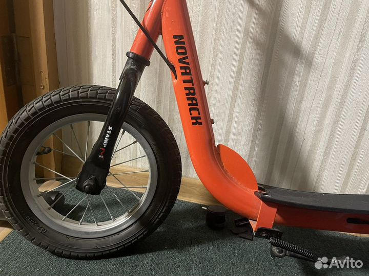 Самокат взрослый с большими колесами