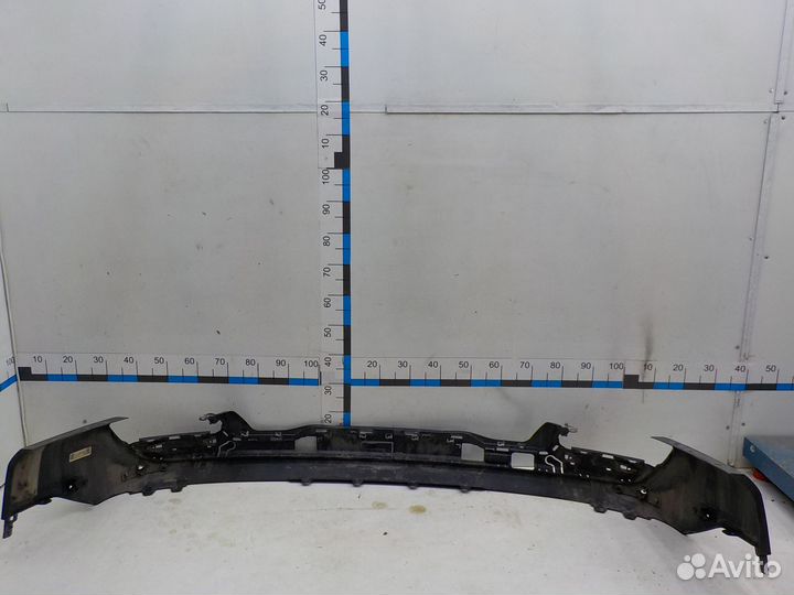 Спойлер (нижняя часть) бампера заднего на BMW X5 51128498991