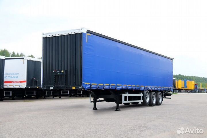 Полуприцеп шторно-бортовой Тонар 9888, 2023