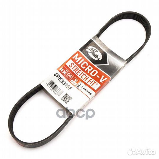 Ремень поликлиновой gates 6PK831SF 6PK831SF Gates