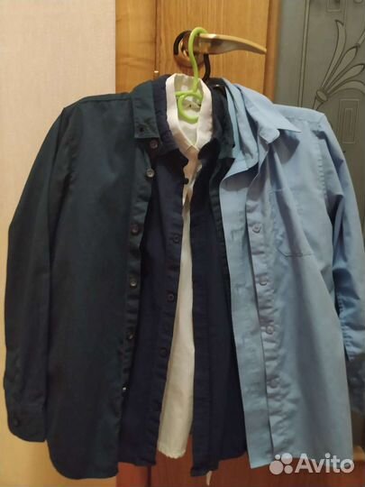 Рубашки школьные для мальчика 140