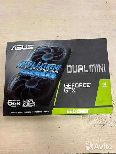 Видеокарта Asus GeForce GTX1660Super