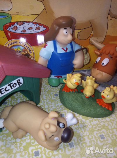 Набор игрушек ферма Deagostini новый