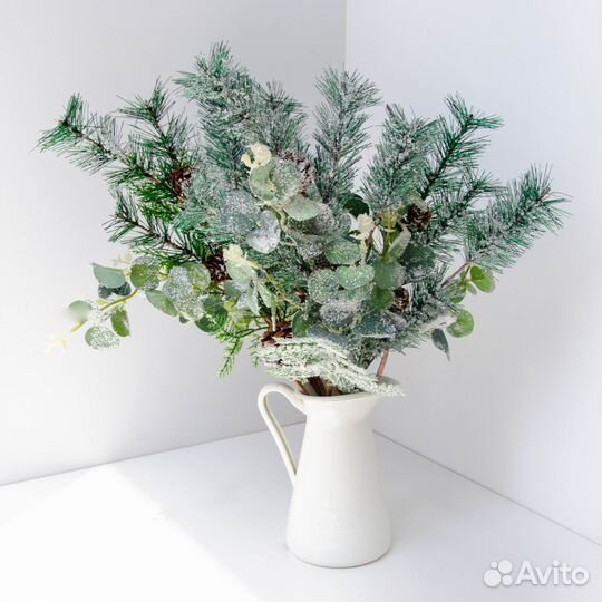 Искусственные цветы в горшках бу