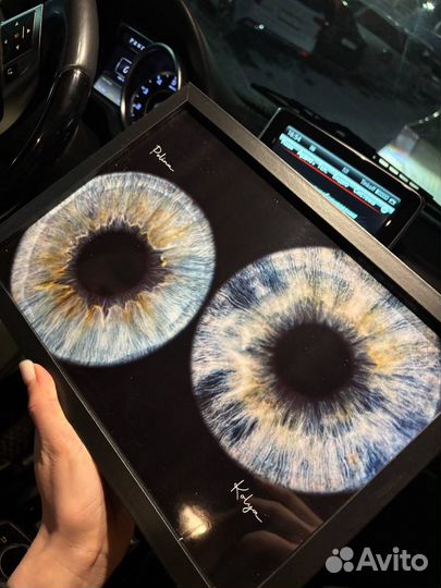 Фотостудия радужки глаза