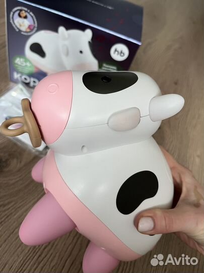 Интерактивная обучающая коровка Дуня от happy baby