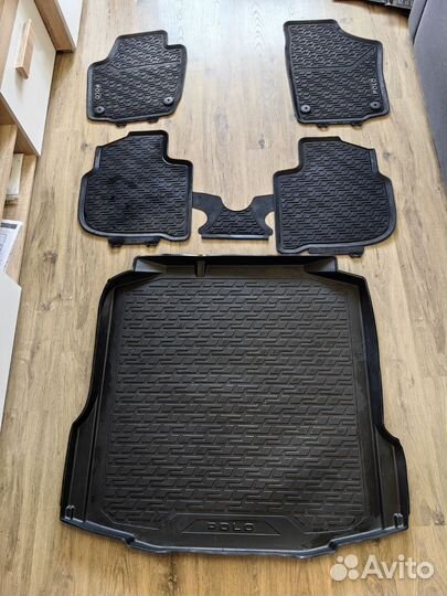 Ковры в салон volkswagen polo