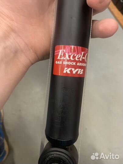 Амортизатор задний на renault logan 1