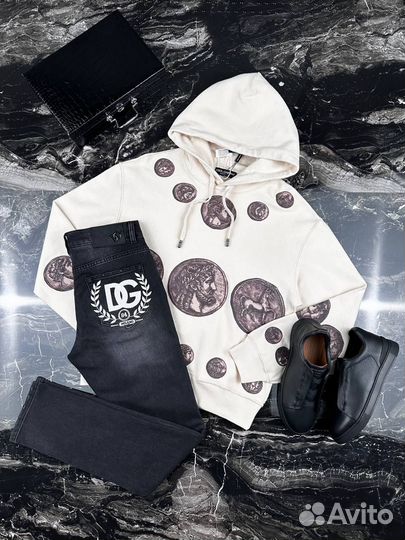 Худи и джинсы Dolce Gabbana
