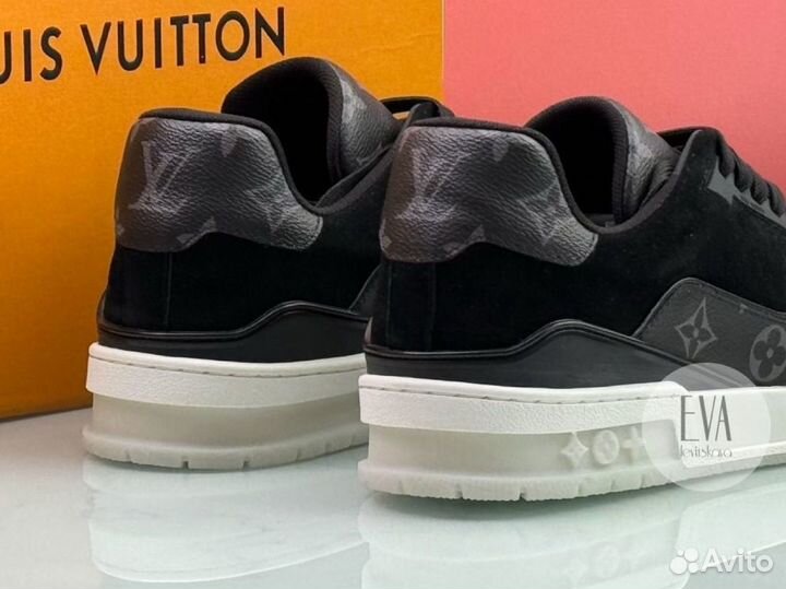 Кроссовки мужские Louis Vuitton Trainer Black