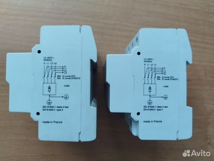 Ограничитель перенапряжений SE STD 3P+N (16603)