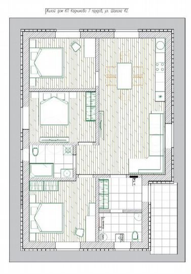 Дом 94 м² на участке 7 сот.