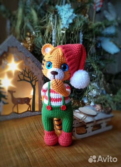 Вязаные игрушки ручной работы