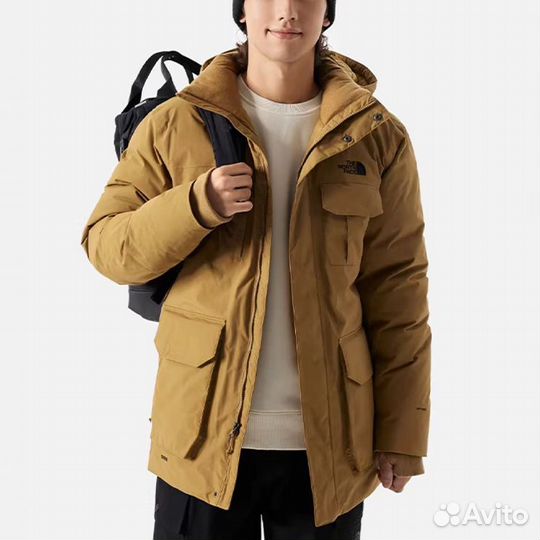 THE north face City Outdoor Collection Down Jacket Men Brown (S)(23)