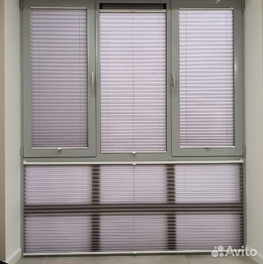 Шторы плиссе жалюзи