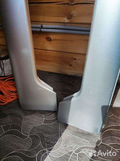 Пластиковые пороги на Honda accord 7