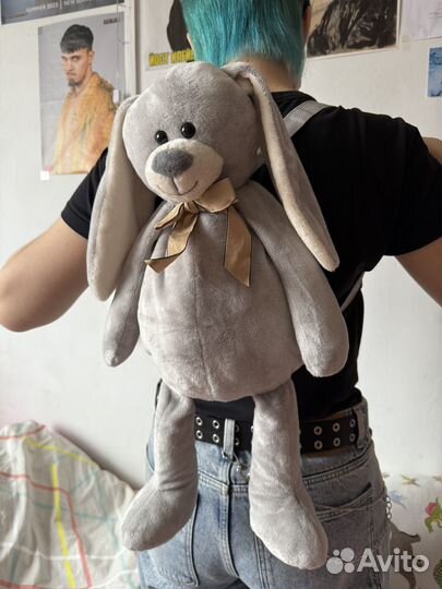 Рюкзак заяц мягкая игрушка