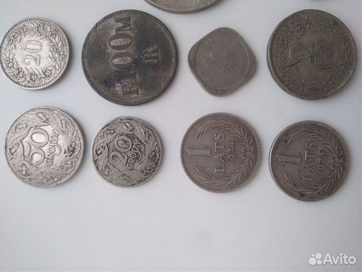 Старинные монеты серебренные