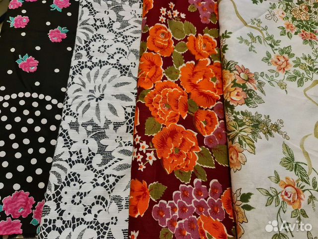 Ткань винтажная хлопок СССР