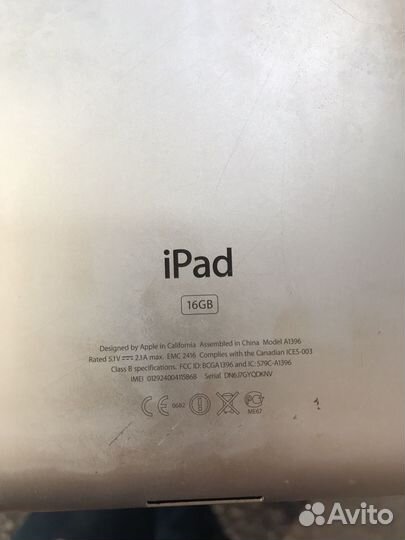 iPad 2 16gb с sim