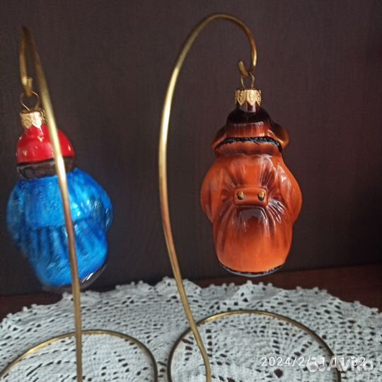 Елочные игрушки ариель новые