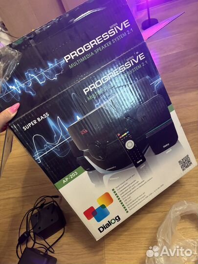 Колонки Dialog Progressive AP-203 Black