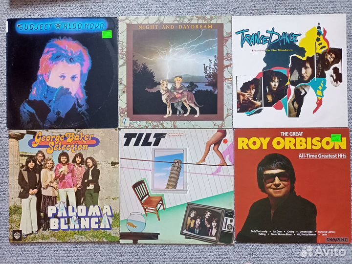 Грампластинки виниловые 30 штук