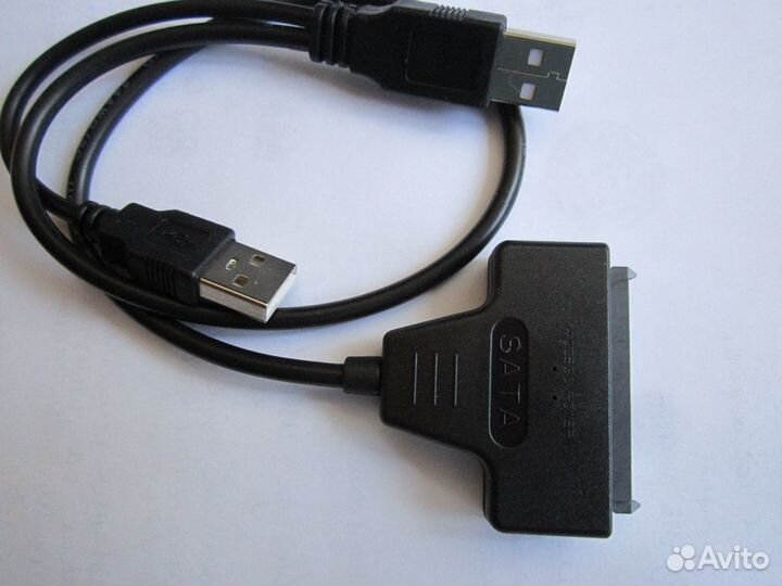 Переходник SATA на USB 2.0 для жёстких дисков 2.5
