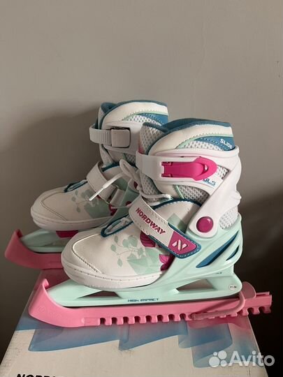 Коньки раздвижные детские Nordway Slide