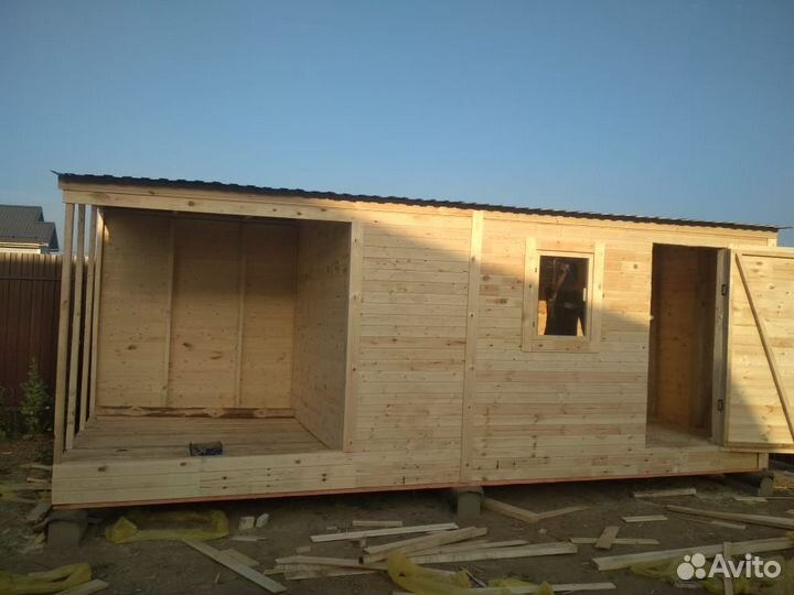 Бытовка и хозблок для дачи и стройки