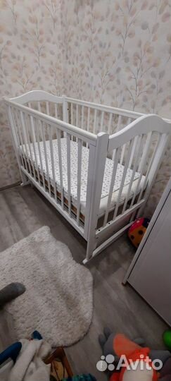 Кроватка + комод (Гандылян)