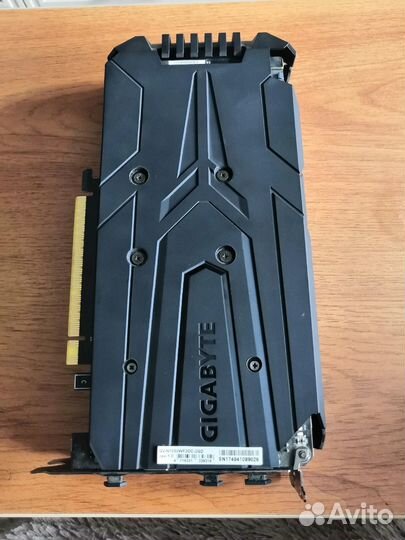 Видеокарта Gigabyte GeForce GTX 1050 WF2 OC GV-N