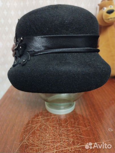 Шляпа фетровая женская