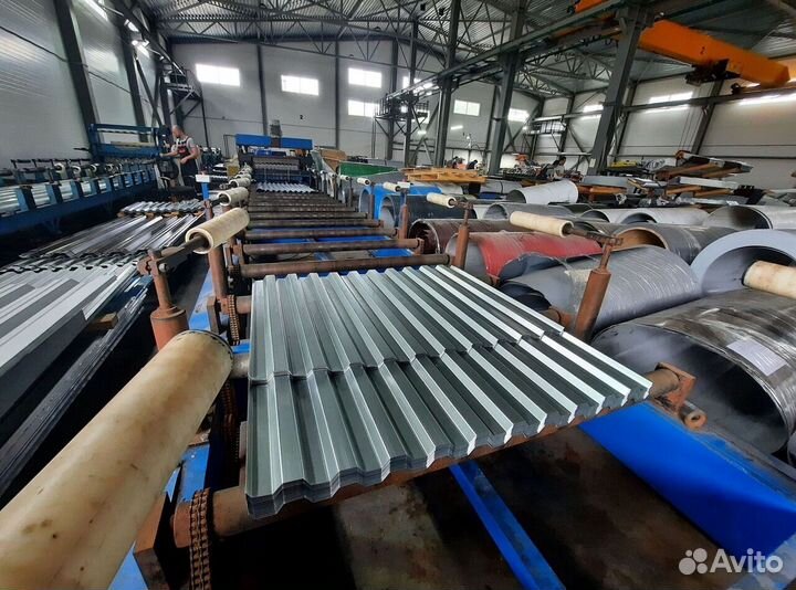 Профнастил окрашенный 0.6х1100х6000