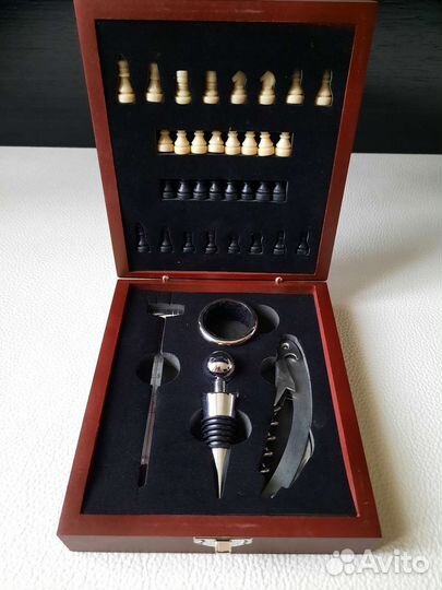 Набор для вина Haus profi Solingen и мини шахматы