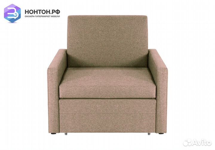 Кресло выкатное Виктория-5 темно-бежевое