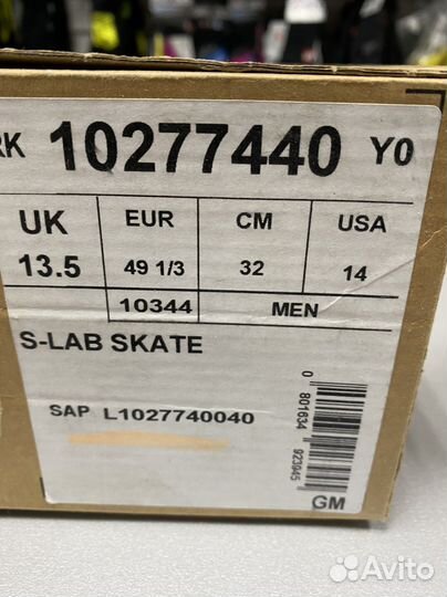 Лыжные ботинки salomon S-LAB skate 102774