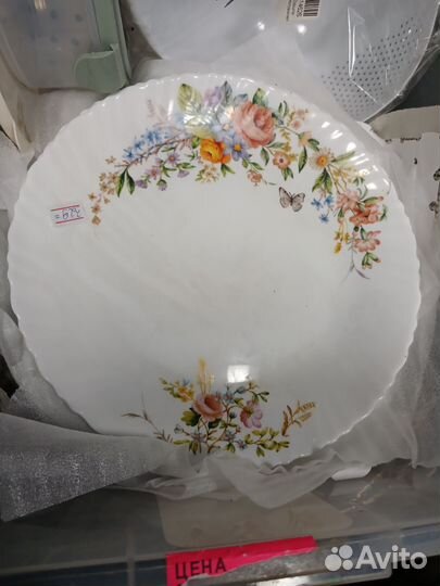 Тарклки мелкие и глубокие