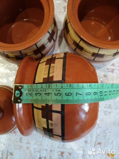 Горшочки для запекания 3 шт