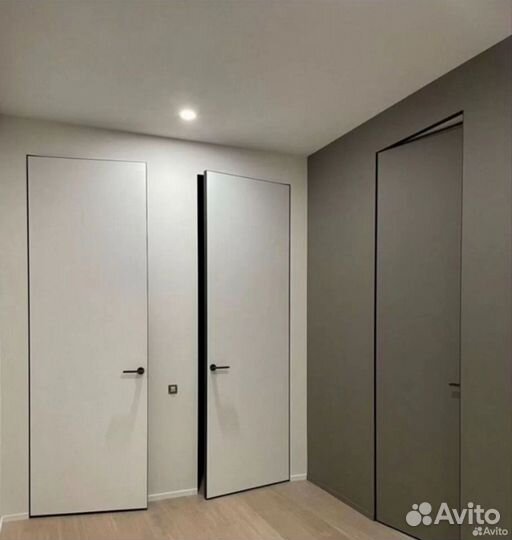 Дверь межкомнатная скрытого монтажа