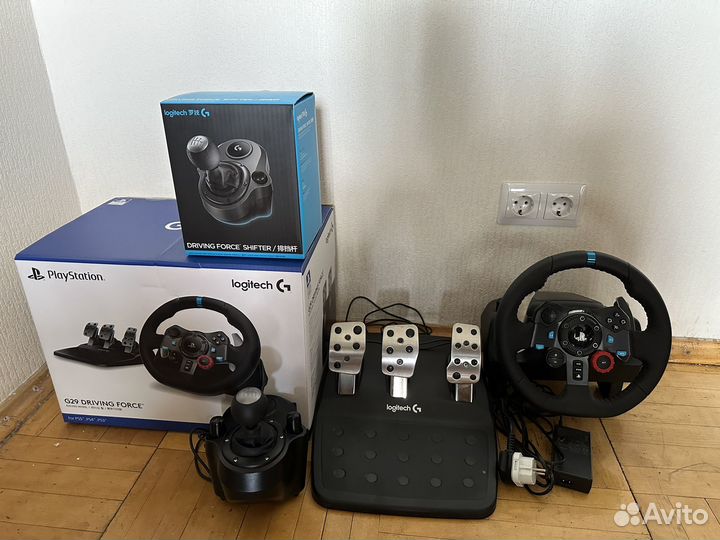 Игровой руль logitech g29 с кпп