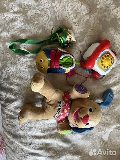 Fisher price, playskool игрушки