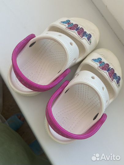 Сланцы crocs детские тапочки